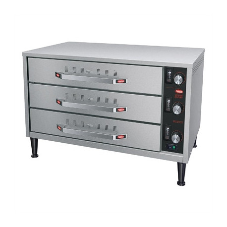 Hatco Warming 3 Drawer Freestanding Split Drawer Unit HDW-1.5R2