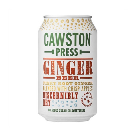 Cawston Press Sparkling Ginger Beer Drink 330ml (24 pack)