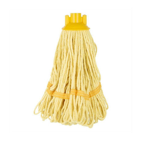 Jantex Connect Deck Mop Head Yellow Stripe 200g