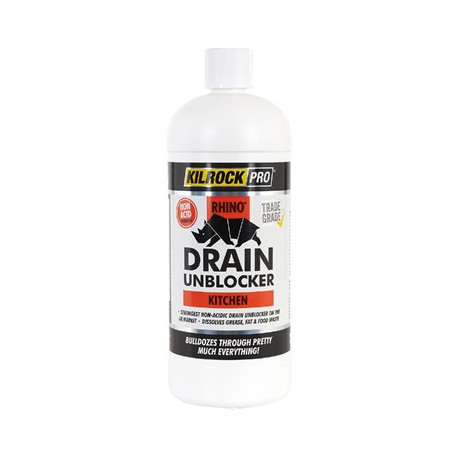 KilrockPRO Rhino Kitchen Drain Unblocker 1Ltr