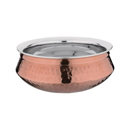 Olympia Large Handi Serving Dish Copper 1.5Ltr