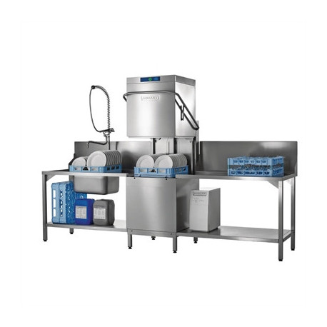 Profi Pass Through Dishwasher with Drain Heat Recovery AMXR-10A