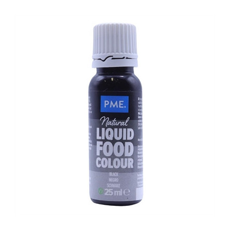 PME 100% Natural Food Colour - Black 25g