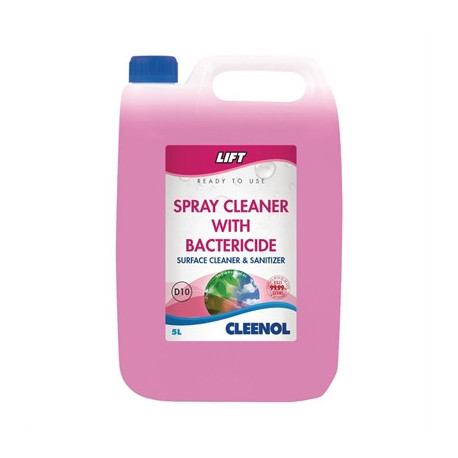 Cleenol Lift Antibacterial Spray Cleaner 5Ltr (2 Pack)