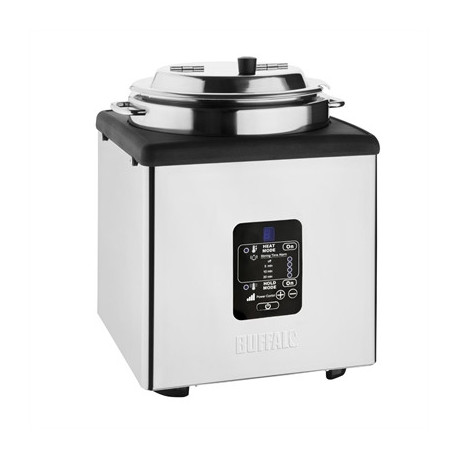 Buffalo Heat and Hold Soup Kettle Stainless Steel 9Ltr