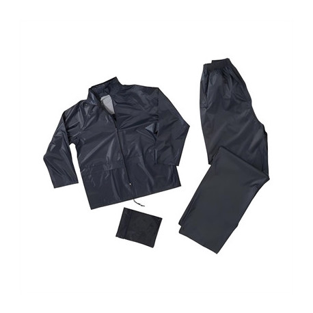 Endurance Lightweight 2-Piece Rainsuit Navy M