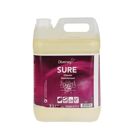 SURE Cleaner and Disinfectant Concentrate 5Ltr
