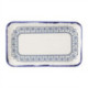 Dudson Harvest Moresque Rectangular Plates Blue 270x160mm (12 Pack)