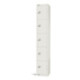 Elite Five Door Coin Return Locker White