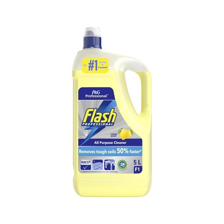 Flash Professional All-Purpose Cleaner Lemon (2x 5Ltr Pack)