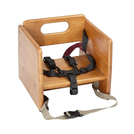 Bolero Booster Seat Dark Wood