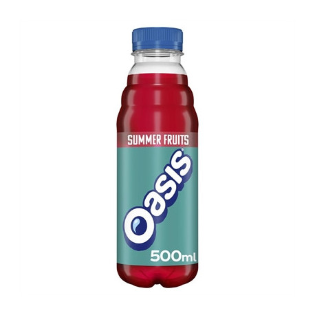 Oasis Summer Fruits Still Juice Drink 12x500ml