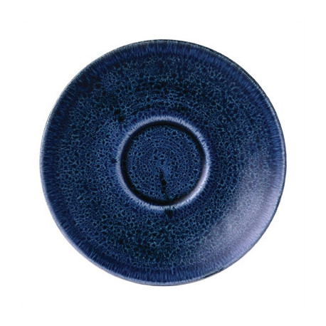 Stonecast Plume Ultramarine Espresso Saucers 4 1/2 " (12 Pack)