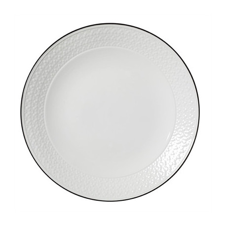 Steelite Bead Black Band Coupe Plates 285mm (6 Pack)