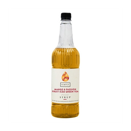 Simply Mango & Passionfruit Iced Green Tea 1Ltr