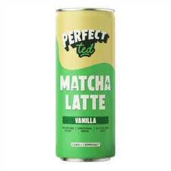 PerfectTed Matcha Latte Vanilla 250ml (12 Pack)