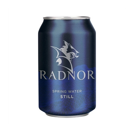 Radnor Still Spring Water Cans 330ml (24 Pack)