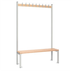 Single-Sided Island Seating Grey 1200mm