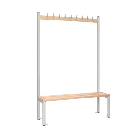 Single-Sided Island Seating Grey 1200mm