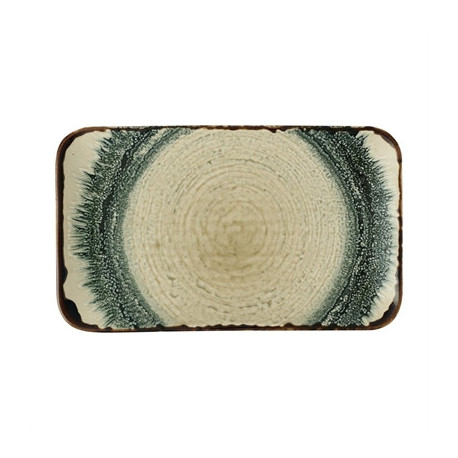 Dudson Harvest Flare Linen Organic Rectangular Plates 270x160mm (12 Pack)
