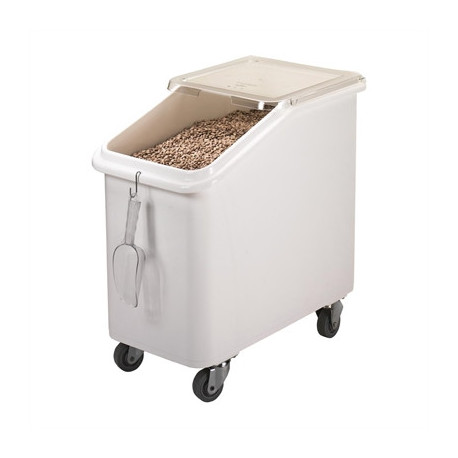 Cambro Mobile Ingredient Bin White 102Ltr