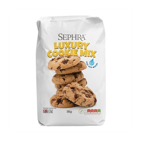 Sephra Cookie Dough Mix 3kg (4 Pack)