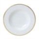 William Edwards Burnished Gold Classic Rim Bowls 220mm (12 Pack)