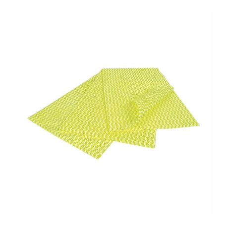 EcoTech Envirowipe Antibacterial Compostable Cleaning Cloths Yellow (25 Pack)