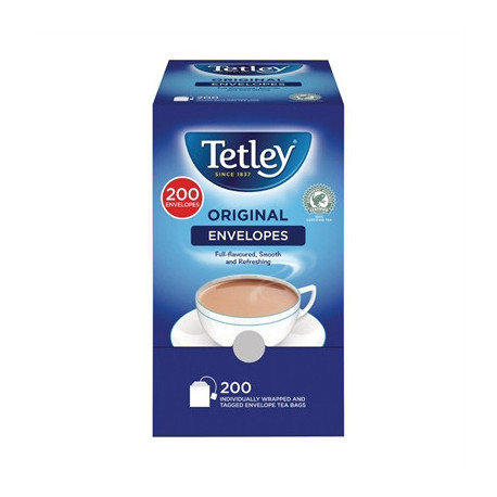 Tetley Envelope Black Tea (200 Pack)