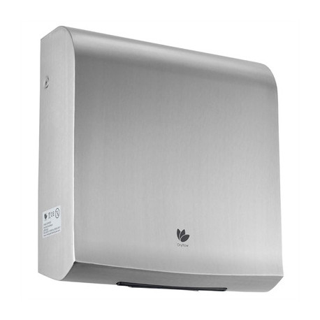 Dryflow EcoWave HEPA Hand Dryer Brushed Satin