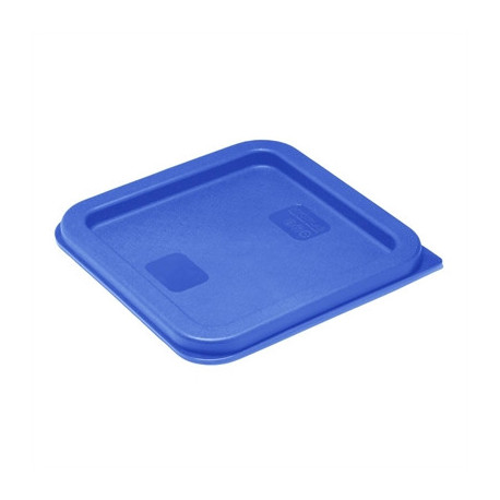 Hygiplas Square Food Storage Container Lid Blue Small