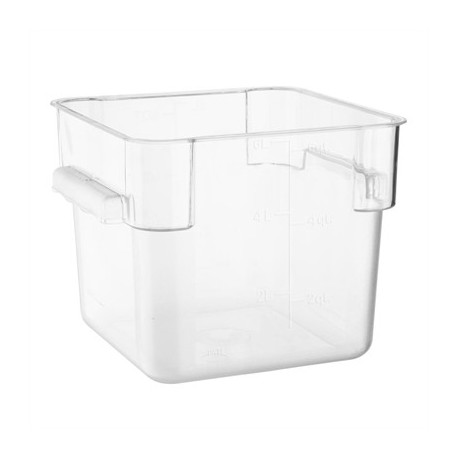 Hygiplas Polycarbonate Square Storage Container 5.5Ltr