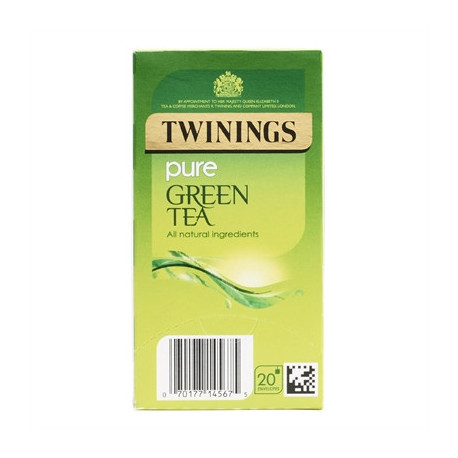 Twinings Pure Green Enveloped Tea Bags (12 packs of 20)
