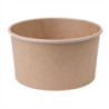 Fiesta Compostable Round Kraft Salad Bowls 1000ml / 35oz (300 Pack)
