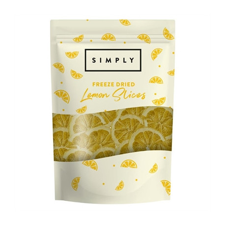 Simply Freeze Dried Lemon Slices 100g
