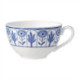 William Edwards Sultan's Garden Blue Tea For One Cups Coupe 260ml (12 Pack)