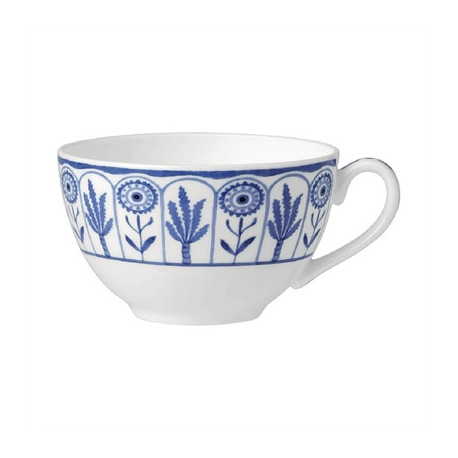 William Edwards Sultan's Garden Blue Tea For One Cups Coupe 260ml (12 Pack)