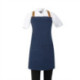 Southside Denim Short Cross-Back Bib Apron Blue