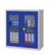 Small Mesh-Fronted Stock Control Cupboard Blue