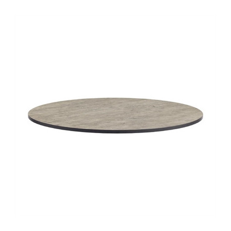 Extrema Round Cement Textured Table Top 690mm