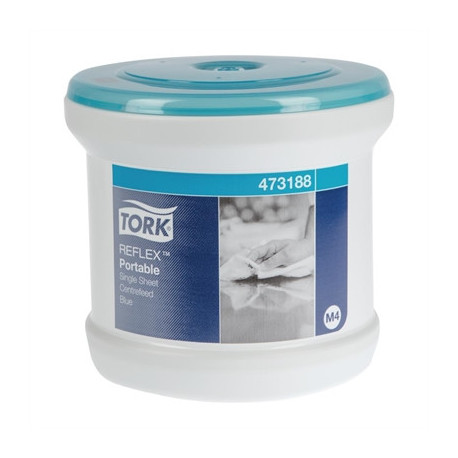 Tork Reflex Centrefeed Paper Towel & Dispenser White/Turquoise M4