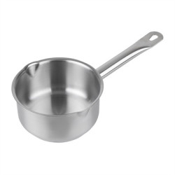 Vogue Stainless Steel Milk Pan 14cm
