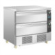 Polar U-Series Double Drawer Dual Temperature Counter Fridge Freezer 4xGN