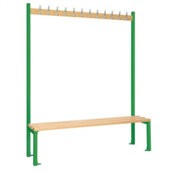 Single-sided Island Seating Green 1500mm