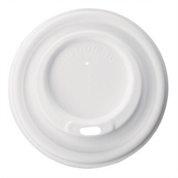 Fiesta Compostable Bagasse Coffee Cup Lids 340ml / 12oz (1000 Pack)