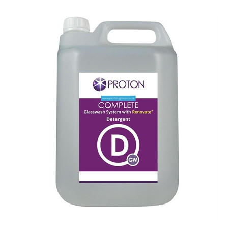 Proton Complete Glasswash Detergent 5Ltr (2 Pack)