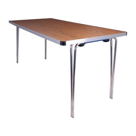 Gopak Contour Folding Table Teak 5ft