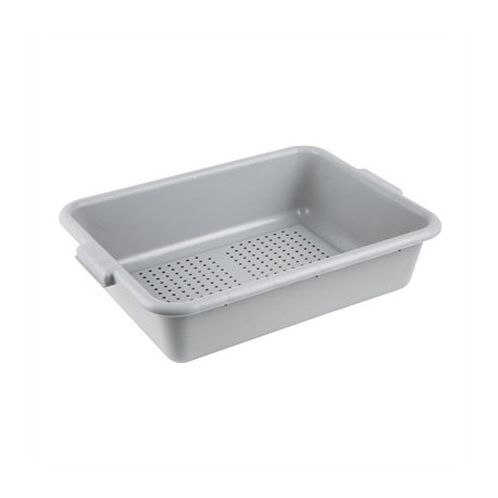 Vogue EDLP Plastic Perforated Storage Box Grey