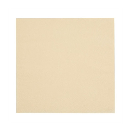 Fiesta Recyclable Lunch Napkin Cream 33x33cm 2ply 1/4 Fold (2000 Pack)