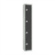 Elite Four Door Electronic Combination Locker Graphite Grey